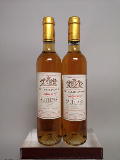 null 2 bottles 50 cl SAUTERNES Cru d'ARCHE PUGNEAU "Intemporel" - J.F. DANEY 

Blend...