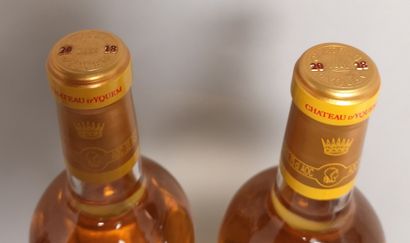 null 2 bottles Château D'YQUEM - 1er Gc supèrieur - Sauternes 2018