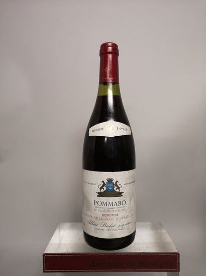  1 bouteille POMMARD "Clos du Pavillon" Monopole - Domaine Albert BICHOT 1993 
Etiquette...