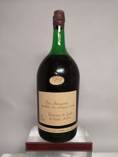  1 Pot 2.5L Bas Armagnac 1929 Francis DARROZE “Collection Château de GAUBE”