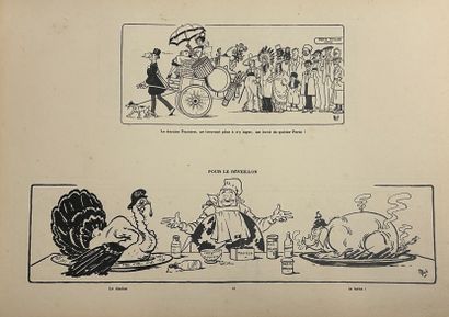 null MICH (1881-1923)

Recueil de 40 feuillets présentant des illustrations en noir...