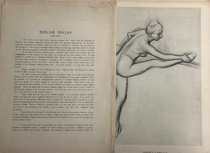 null Galerie d'estampes. Degas. Paris, Edition Braun sous la direction de Georges...