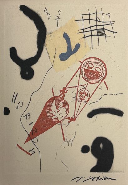 null Richard TEXIER (1955)

Les Morceaux célestes.

Suite de deux estampes en couleurs,...