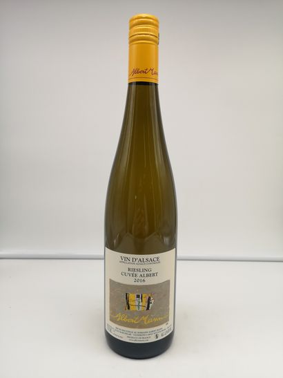 null 12 bottles Albert Mann Riesling Cuvée 2016 Alsace
