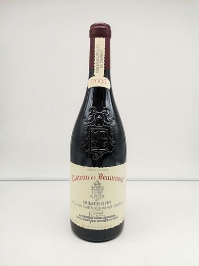 9 bouteilles Châteauneuf-du-pape Château...