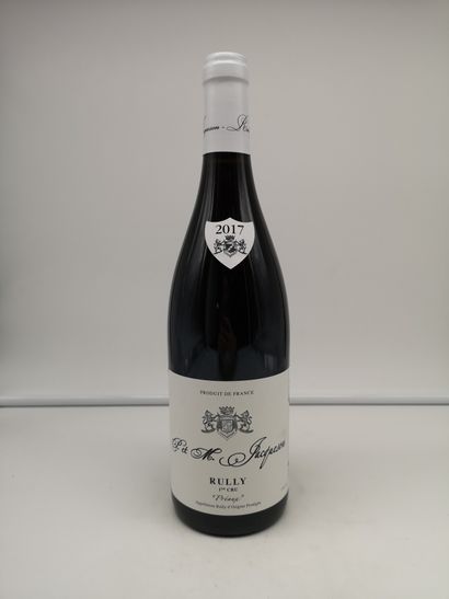 null 6 bouteilles Rully 1er Cru « Préaux » 2017 - Domaine P et M Jacqueson