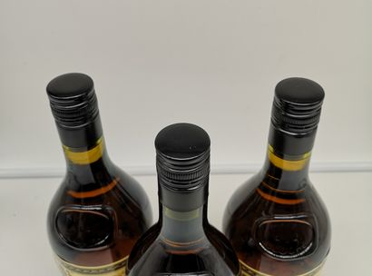 null 3 bottles 70cl MARC VIEUX à la Cloche - Jules BELIN