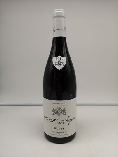 null 6 bouteilles Rully « Les Chaponnières » 2017 - Domaine P et M Jacqueson