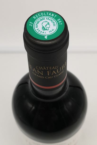null 12 bouteilles Château Jean Faure 2015 - Saint-Émilion Grand Cru Classé