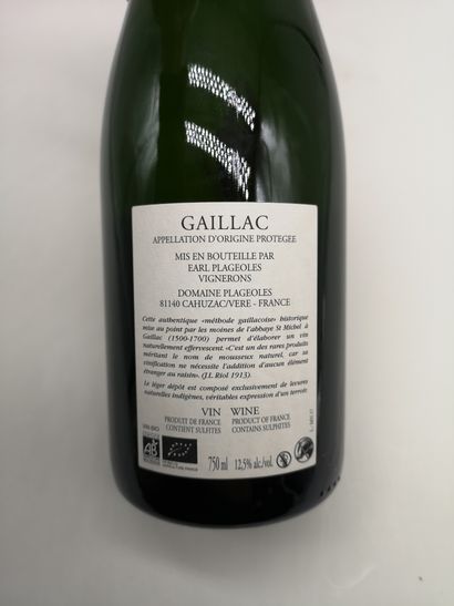 null 10 bouteilles Domaine Plageoles - Mauzac Nature Gaillac 2017