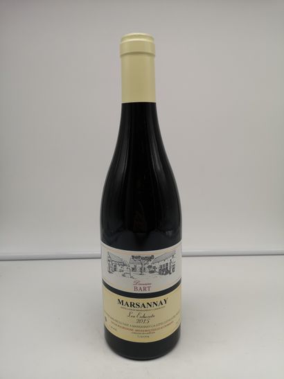 null 9 bouteilles Marsannay Les Échezots 2015 - Domaine Bart