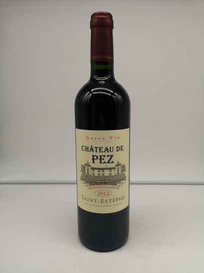 10 bouteilles Château de Pez 2012 - Sain...
