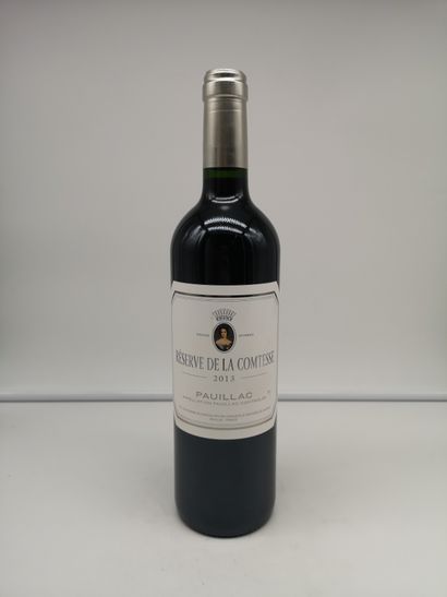null 12 bouteilles Réserve de La Comtesse 2013 - 2nd vin de Ch. Pichon Comtesse de...