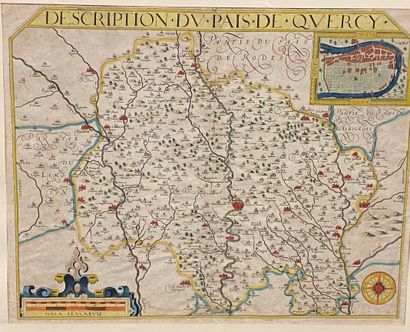 null Description du Pays de Quercy

Carte ancienne en couleur 

XVIIIe siècle

Dim....