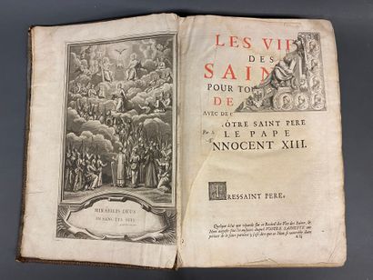null 3 religious volumes in-folio

XVIIIth century

As is