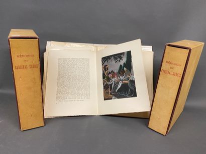 null [GRADASSI]. MEMOIRS OF CARDINAL DUBOIS. Paris, Edmond Vairel publisher. 3 vols...