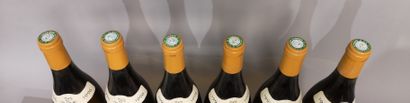 null 6 bottles MEURSAULT - Héritiers Maurice ROPITEAU 1996 

Slightly stained la...