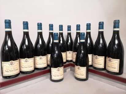 null 12 bouteilles NUITS SAINT GEORGES "Gallois de Fougères" - Françoise CHAUVENET...