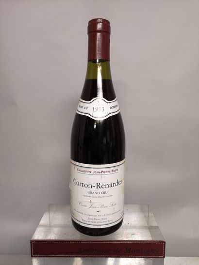 null 1 bouteille CORTON RENARDES Grand Cru - J.P. SESTA 1993 

Étiquette légèrement...