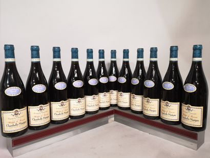 null 12 bouteilles CHAMBOLLE MUSIGNY "Philippe de Rouvres" - Françoise CHAUVENET...