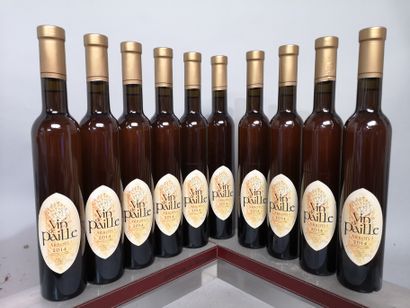 10 demie-bouteilles VIN de PAILLE - Fruitière...