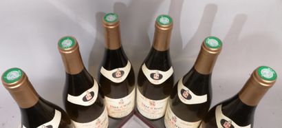 null 6 bottles VIRE CLESSE Vieilles Vignes - GRIVELET Père & Fils 2008 

Stained...
