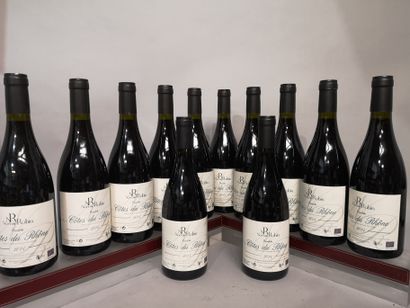 null 12 bottles Côtes DU RHONE "Pamphile" - Noémie ROBIN 2014