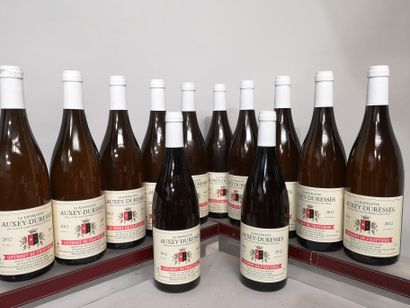 null 12 bouteilles AUXEY DURESSES Blanc "La Kievelotte" - Guybout de FRAYTIERE 2...