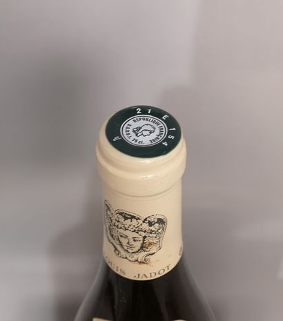 null 1 bouteille PULIGNY MONTRACHET 1er cru "Chalumaux " - L. JADOT 2003 

Étiquette...
