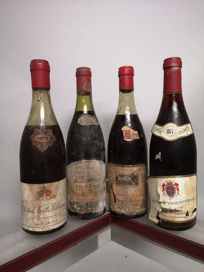 null 4 bottles BOURGOGNE DIVERS FOR SALE AS IS 

1 Côtes de Nuits villages 1972 -...