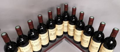 null 12 bottles Château LA GRACE DIEU - Saint Emilion Grand Cru 1989 In wooden case....