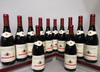 null 12 bottles Côtes DU RHONE "Cuvée Cardinal" - Guybout de FRAYTIERE 2015