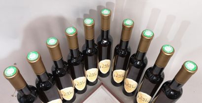 null 10 demie-bouteilles VIN de PAILLE - Fruitière Vinicole d'Arbois 2014