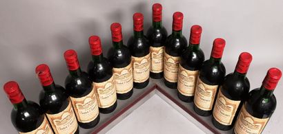 null 12 bouteilles Château PONTET-CLAUZURE - Saint Emilion Grand Cru 1966 

Étiquettes...