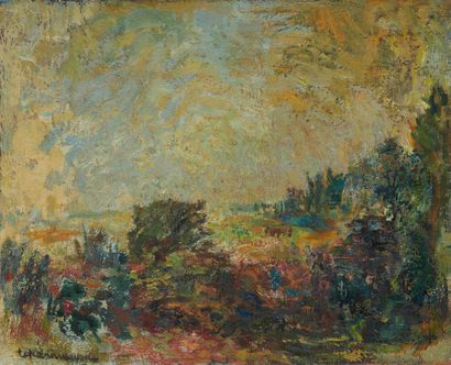 null Charles TCHERNIAWSKY (1900-1976)

Landscape after dawn

HST

32 x 40 cm.