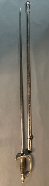 null Sword of naval non-commissioned officer model 1887.

Mounted in nickel silver.

Round...