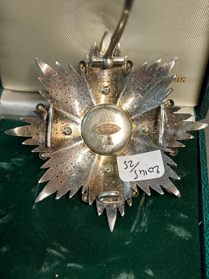 null Commander's plate of the order of St. Gregory the Great, order created in 1831,...