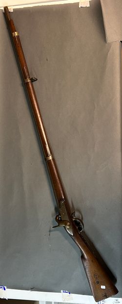 null Infantry rifle model 1816 T Bis.

Flintlock lock converted to percussion. 

Royal...