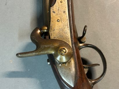 null Infantry rifle model 1816 T Bis.

Flintlock lock converted to percussion. 

Royal...
