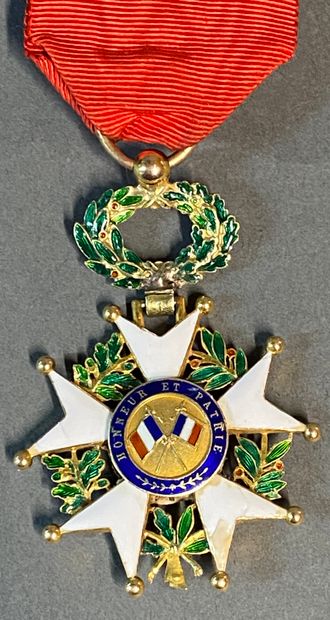 null Legion of Honor instituted in 1802

Two crosses of officer of the Legion of...