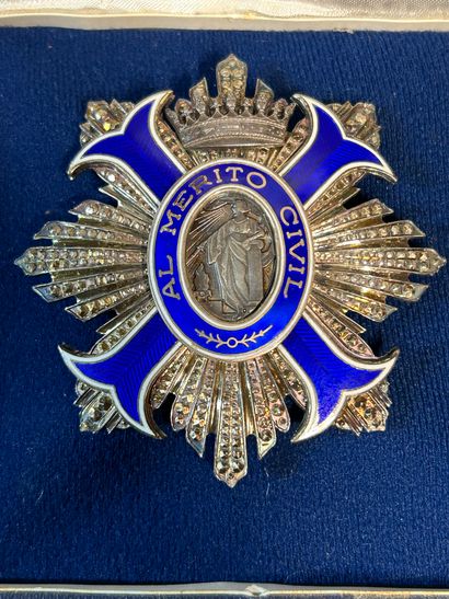 null 
Order of Civil Merit (Kingdom of Spain).




Instituted on June 25, 1926.




Distinguished...