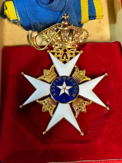 null 
Order of the North Star (Kingdom of Sweden).

Instituted on February 23, 1748.

Commander's...