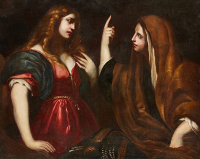 École ITALIENNE du XVIIe siècle, suiveur de Antiveduto GRAMATICA The two Marys
Canvas
100...