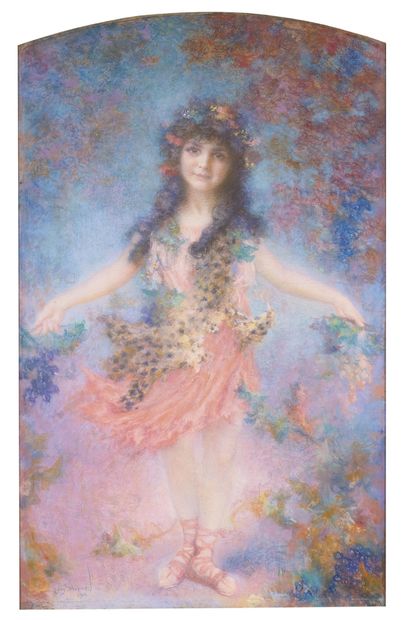 Lucien LEVY - DHURMER (Alger 1865 - Le Vésinet 1953) Allegory of Autumn
Pastel
Signed...