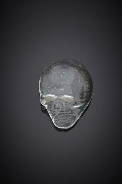 null Memento Mori en verre.
H. : 5,4 cm.