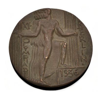 JEUX OLYMPIQUES DE BERLIN 1936
Médaille en...