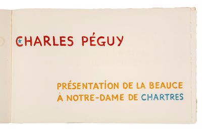 Alfred MANESSIER & Charles PEGUY (1911 - 1993) & ( 1873-1914) Présentation de la...