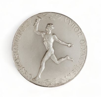 null JEUX OLYMPIQUES
Médaille du soixantième anniversaire de l'existance du Comité...