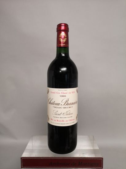 null 1 bouteille Château BRANAIRE DUCRU - 4e Gcc Saint Julien 1995