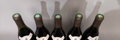 null 5 bouteilles CORTON Grand Cru ROGNET 2000 - Domaine CHEVALIER Étiquettes légèrement...